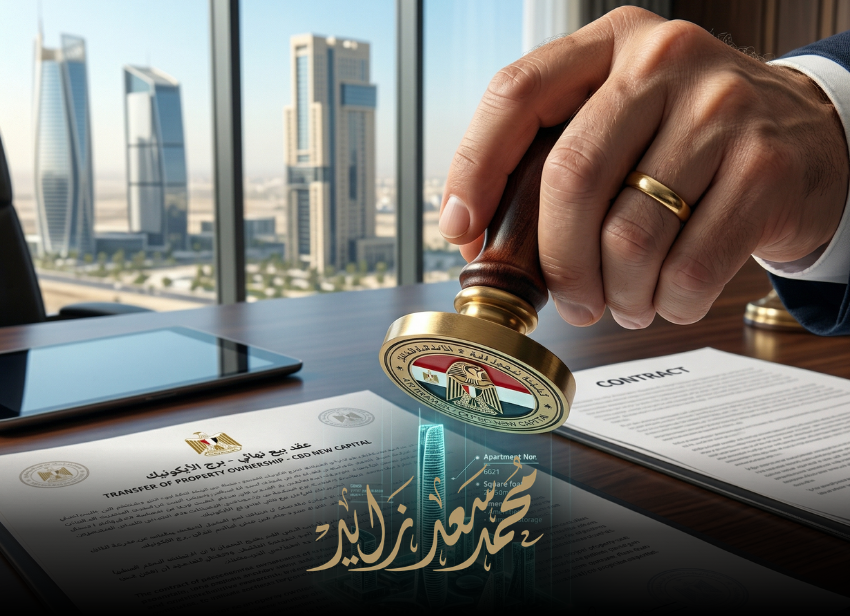 المستشار محمد سعد زايد إدارة الأملاك والعقارات