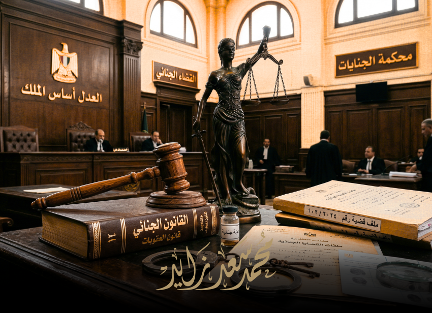 المستشار محمد سعد زايد القانون الجنائي